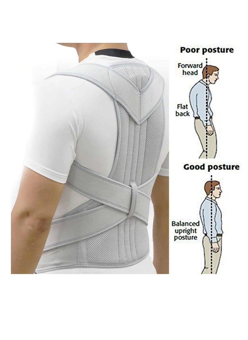 Upper Back Posture Corrector Neoprene Posture Corrector Scoliosis Back Brace Spine Corset Belt - Image 4